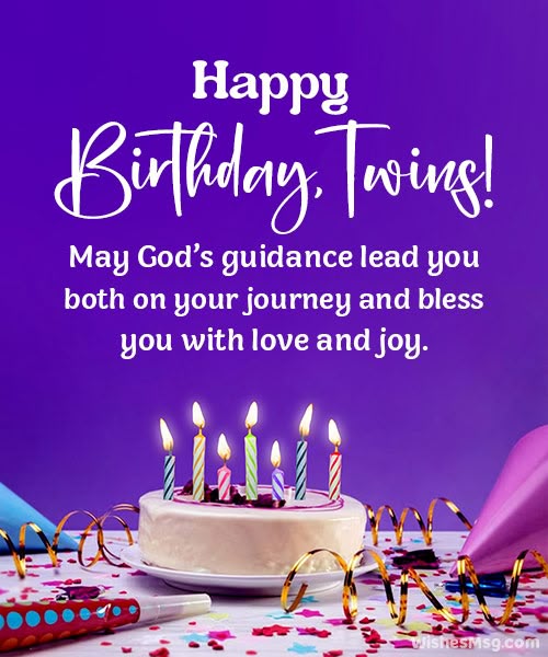 happy birthday twins images