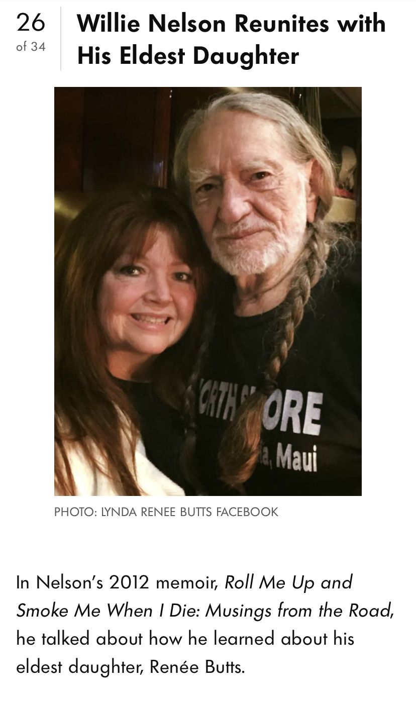 renee butts willie nelson daughter died