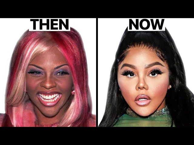 lil kim before and after pic