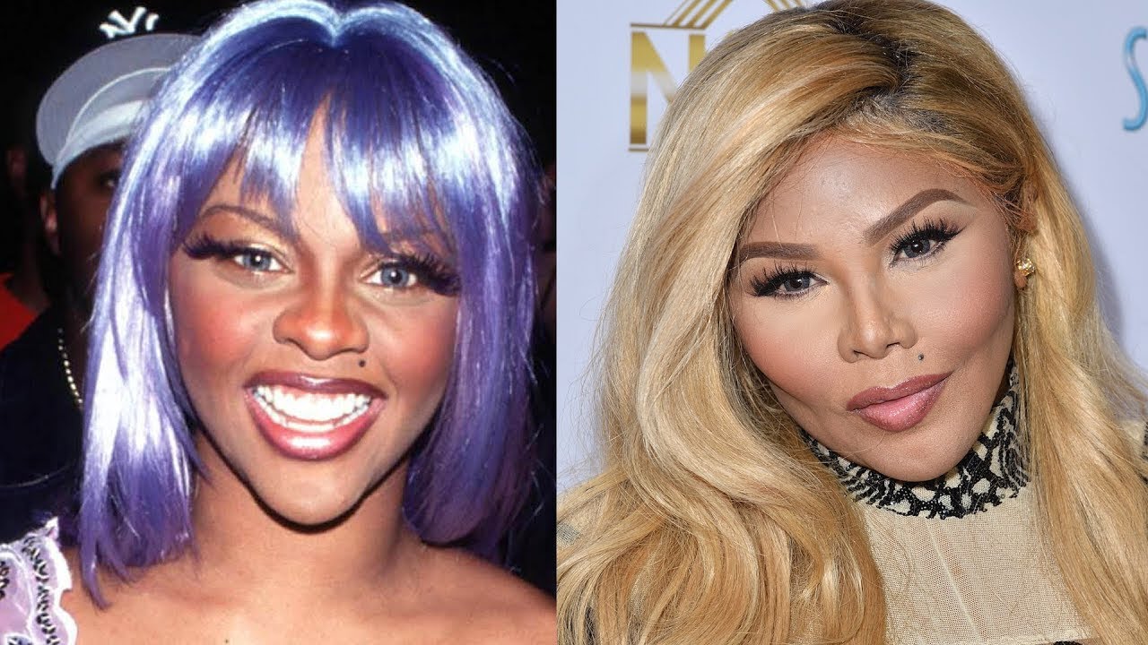 lil kim before and after pic