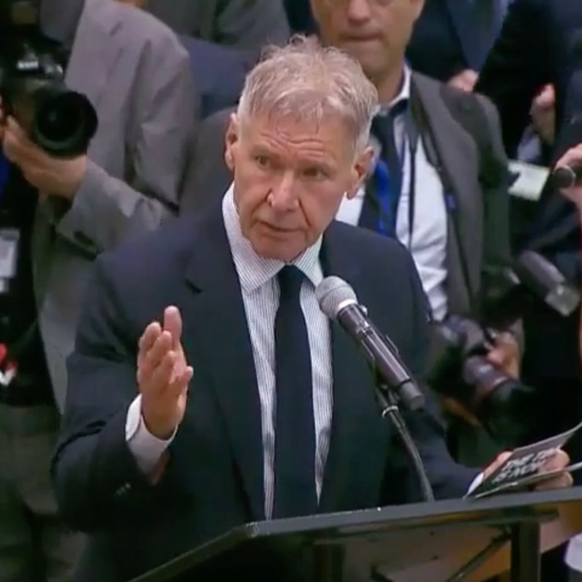 harrison ford speech