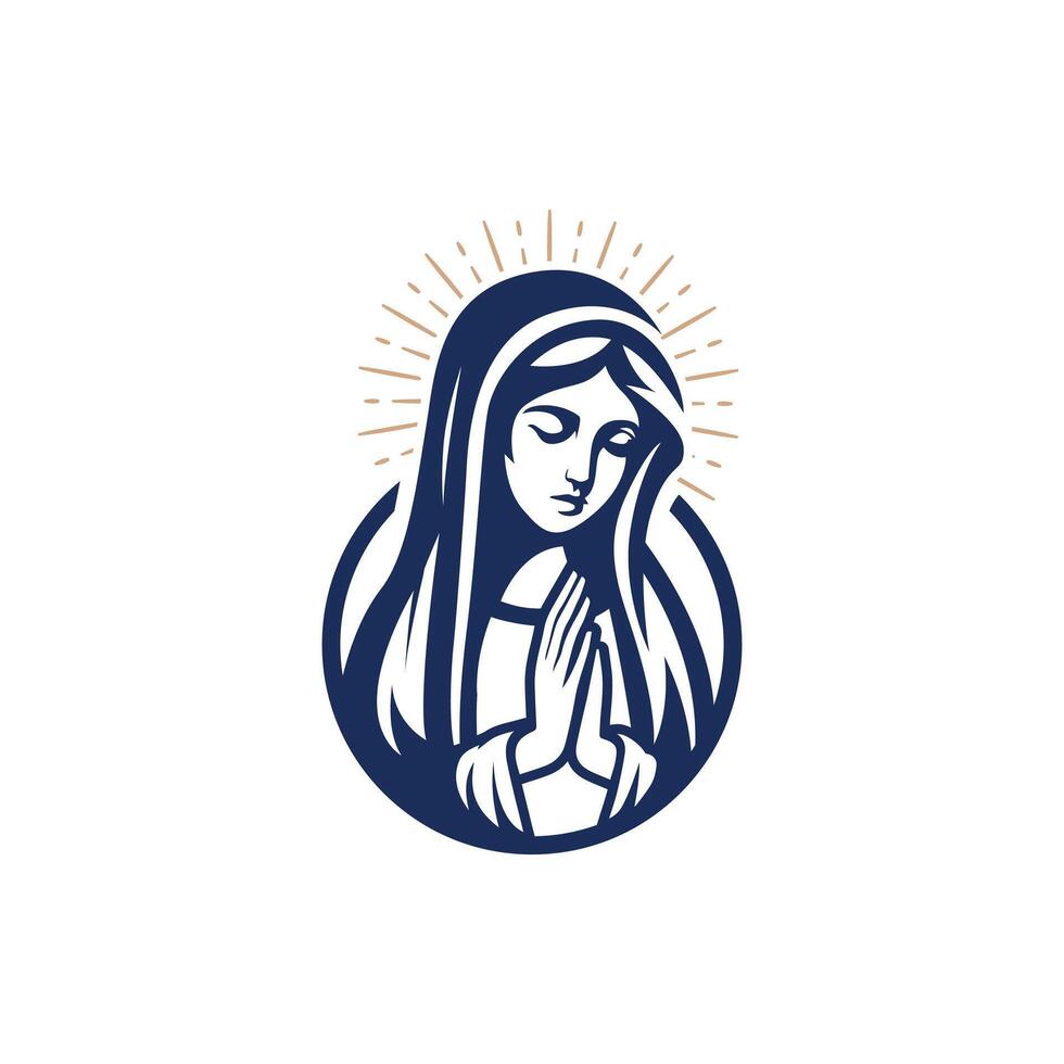 virgin mary logo
