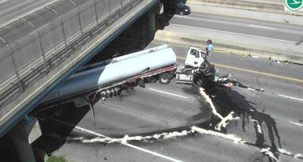 accident on 270 and 55 today