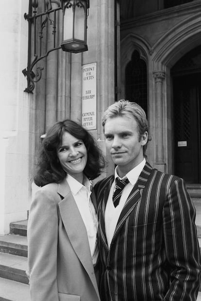 are sting and frances tomelty friends