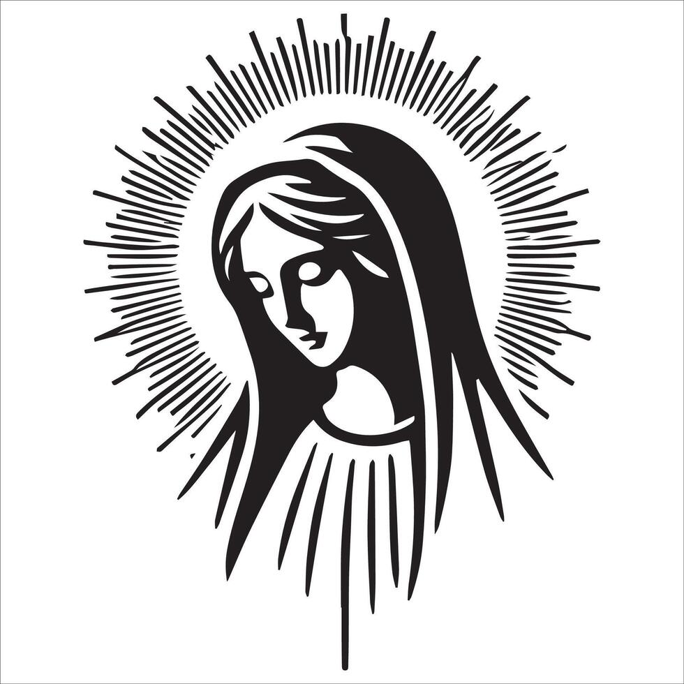 virgin mary logo