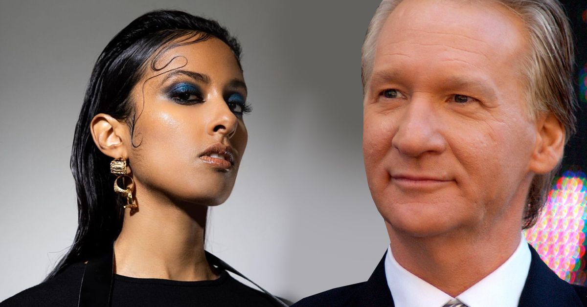 anjulie persaud and bill maher