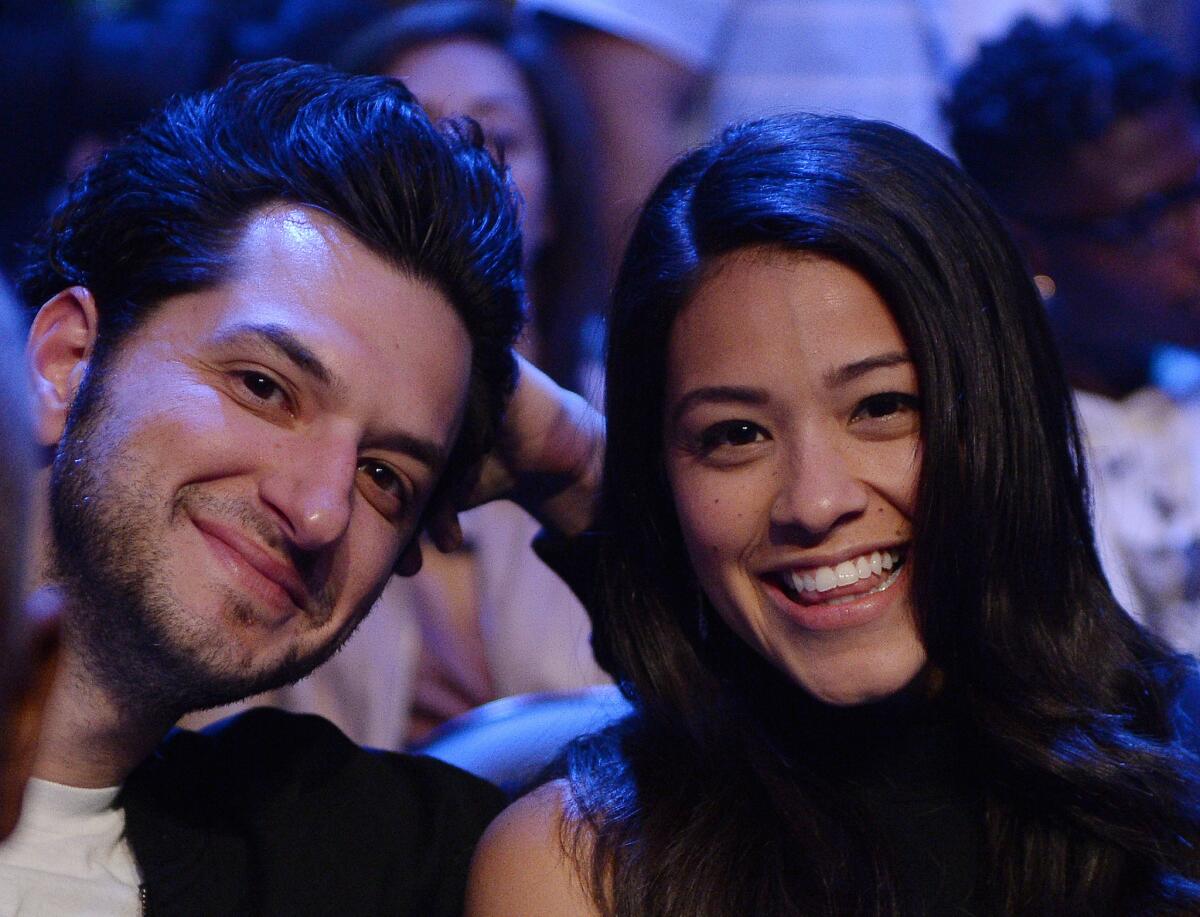 ben schwartz and gina rodriguez
