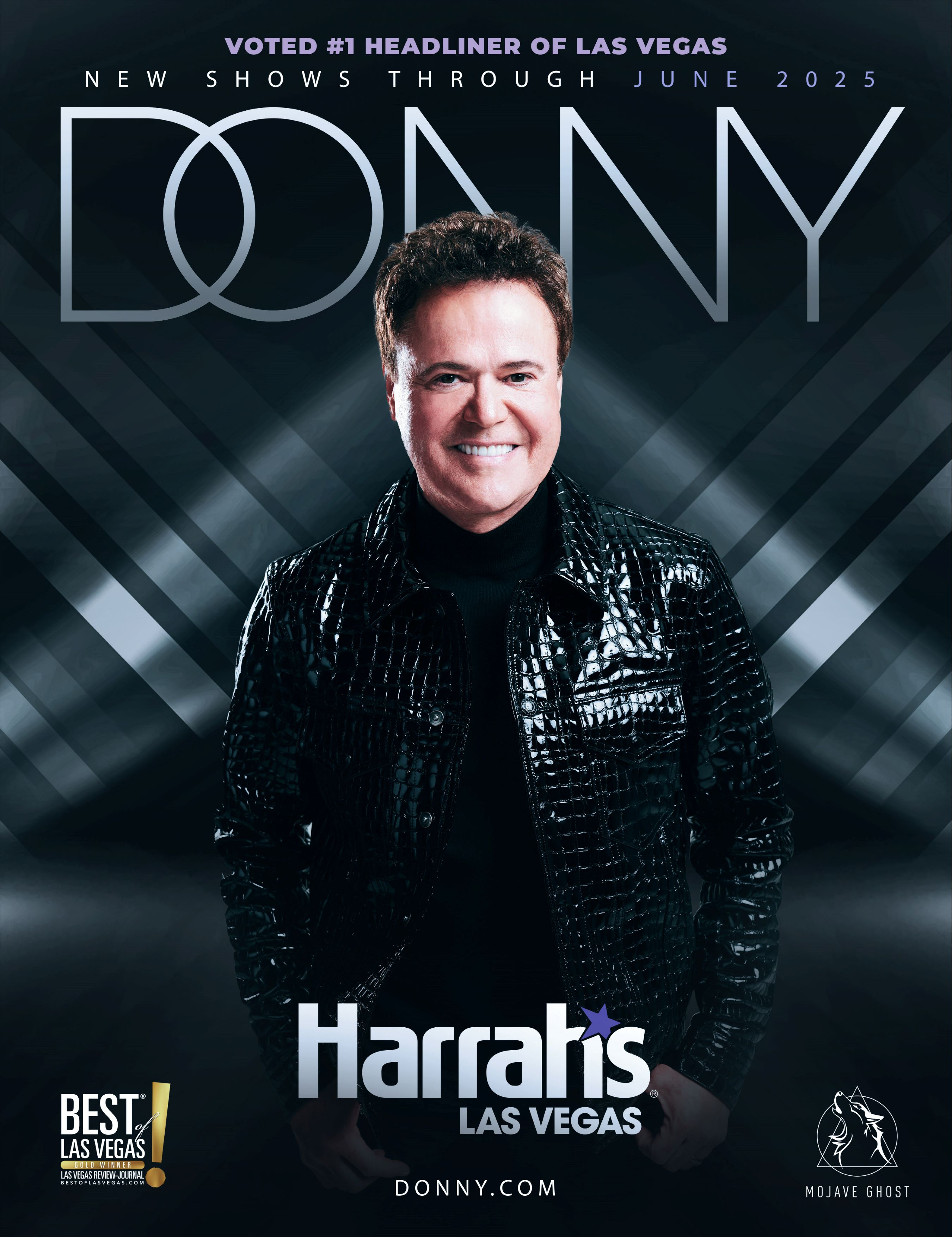 donny osmond show in las vegas