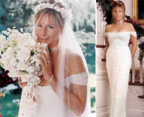 barbra streisand wedding photos