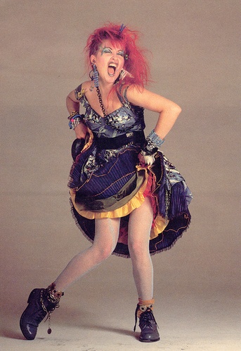 cyndi lauper outfit