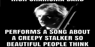 are sting and frances tomelty friends