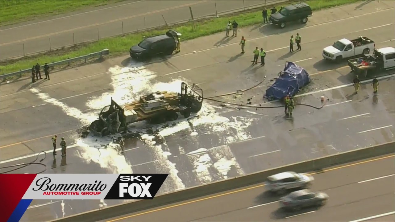 accident on 270 and 55 today