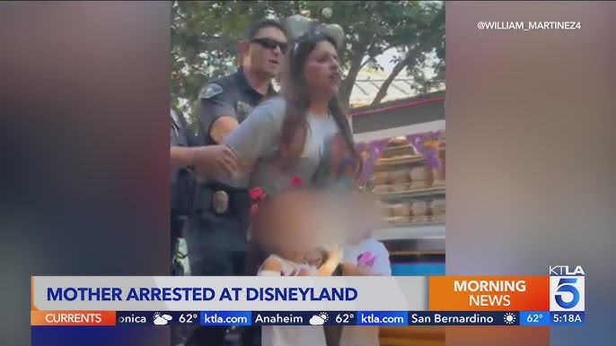 mom arrested at disney with 2 daughters