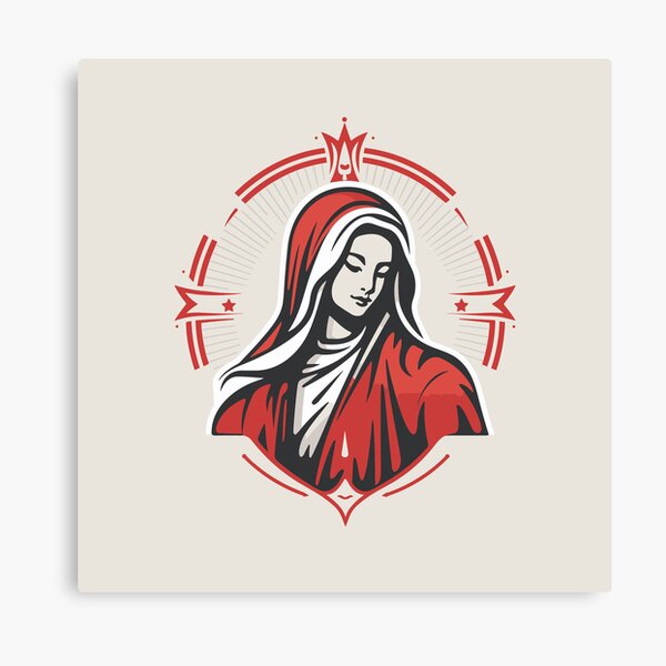 virgin mary logo