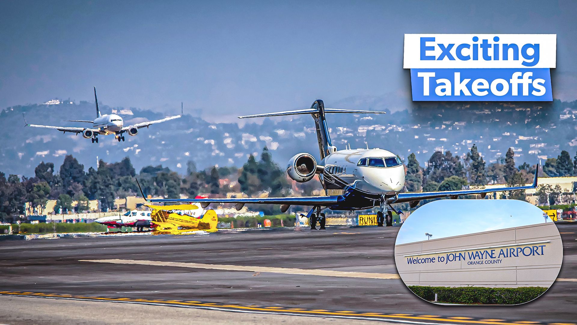 john wayne airport takeoff