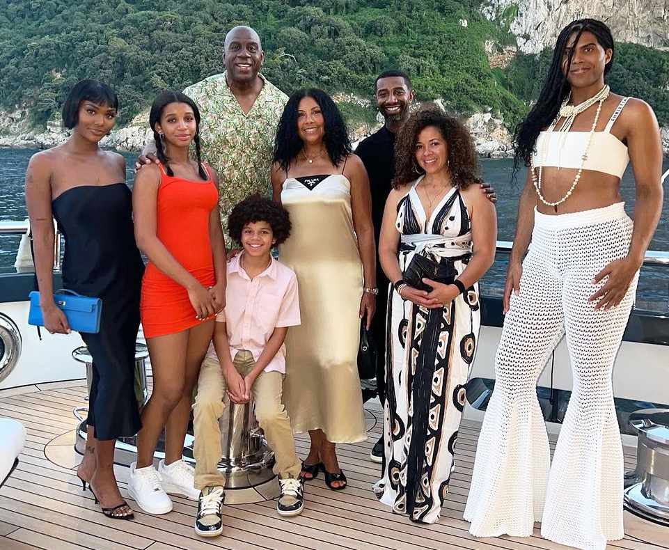 magic johnson grandchildren