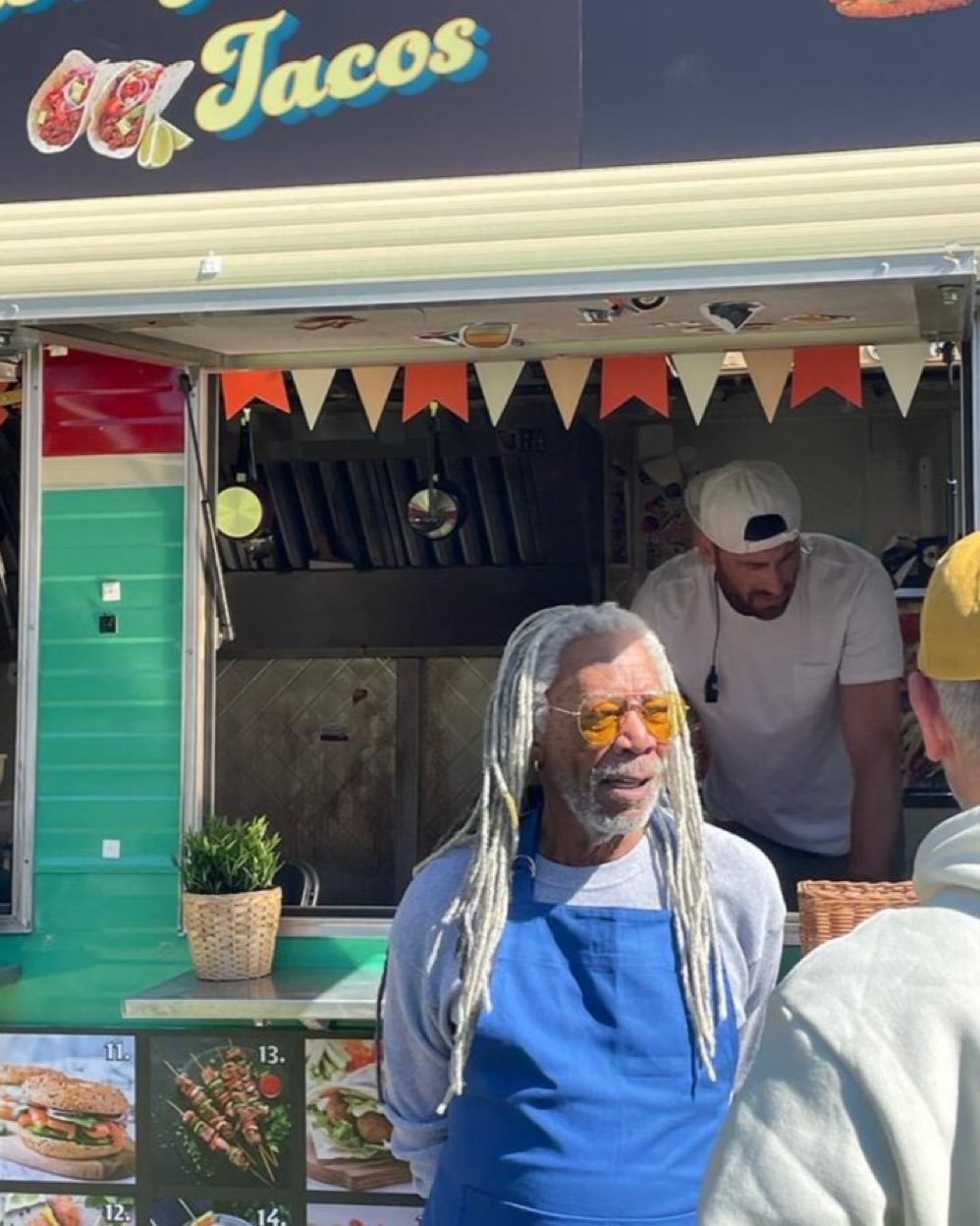 morgan freeman dreadlocks