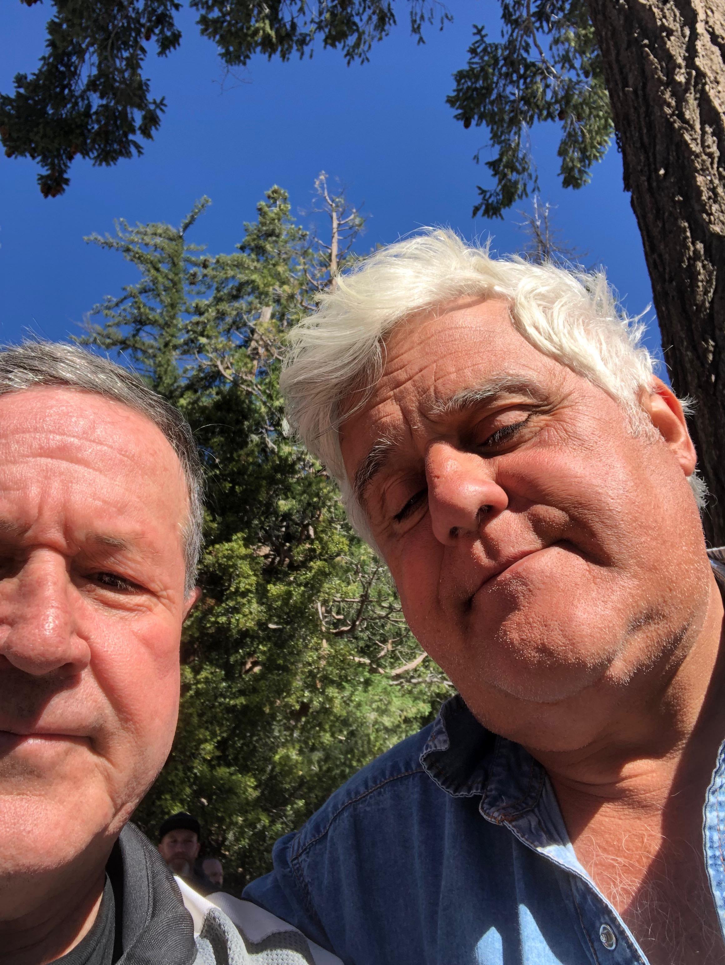 does jay leno have a twin brother